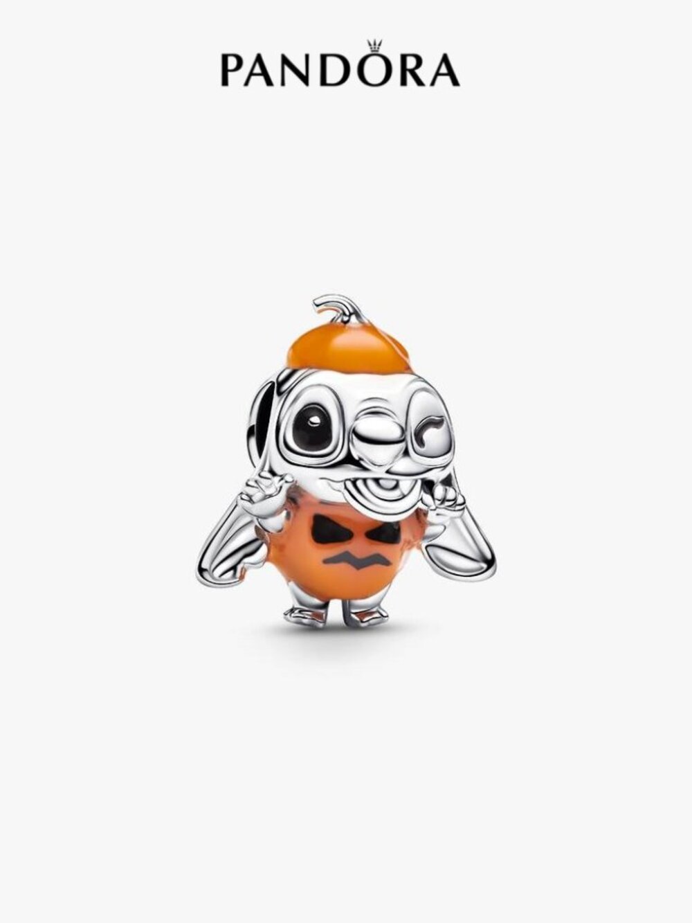 Pandora  Disney Stitch Halloween Pumpkin Charm
